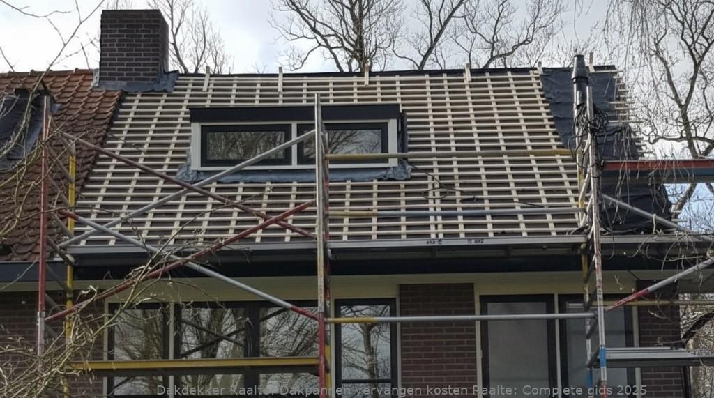 Dakpannen vervangen kosten Raalte: Complete gids 2025